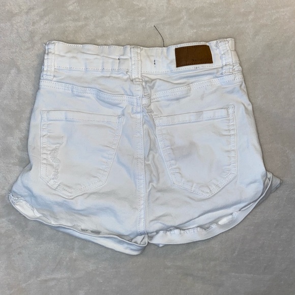 White Jean Shorts - Picture 3 of 3